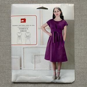 LIESL + CO. Terrace Dress Pattern Sewing NEW never used paper
